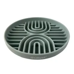 Snusemåtter/Slikkeplader^Ollipet Art Deco slikkeskål | 19 cm