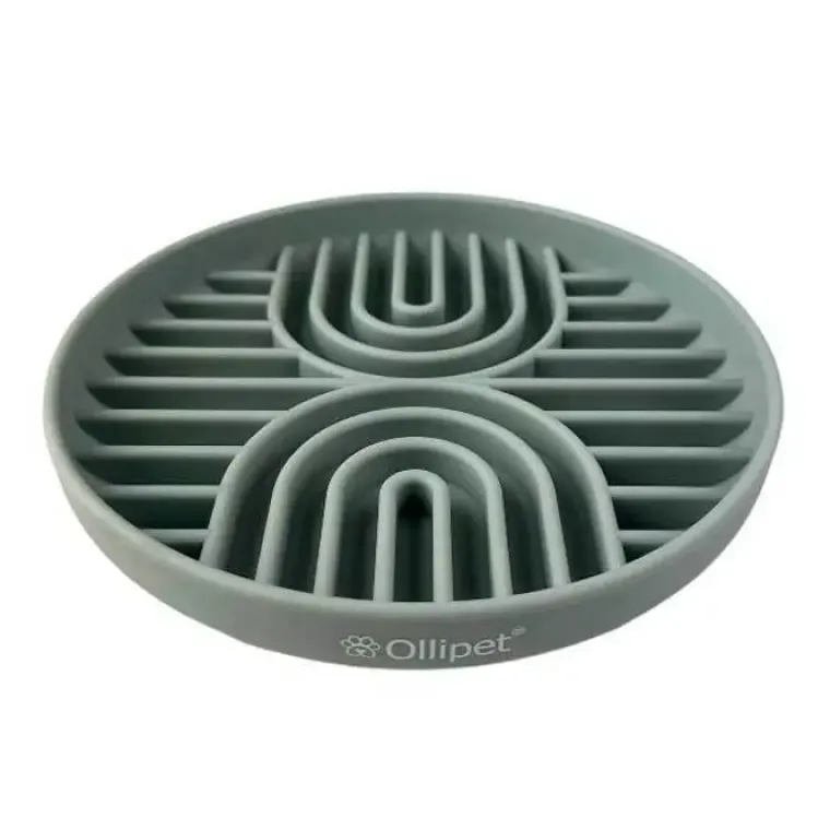 Snusemåtter/Slikkeplader^Ollipet Art Deco slikkeskål | 19 cm