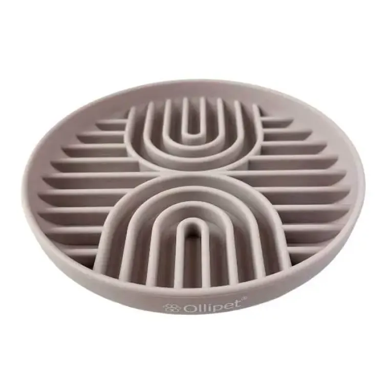 Snusemåtter/Slikkeplader^Ollipet Art Deco slikkeskål | 19 cm