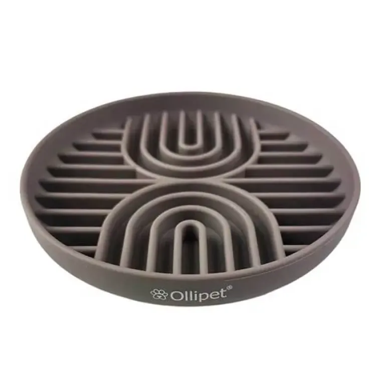 Snusemåtter/Slikkeplader^Ollipet Art Deco slikkeskål | 19 cm