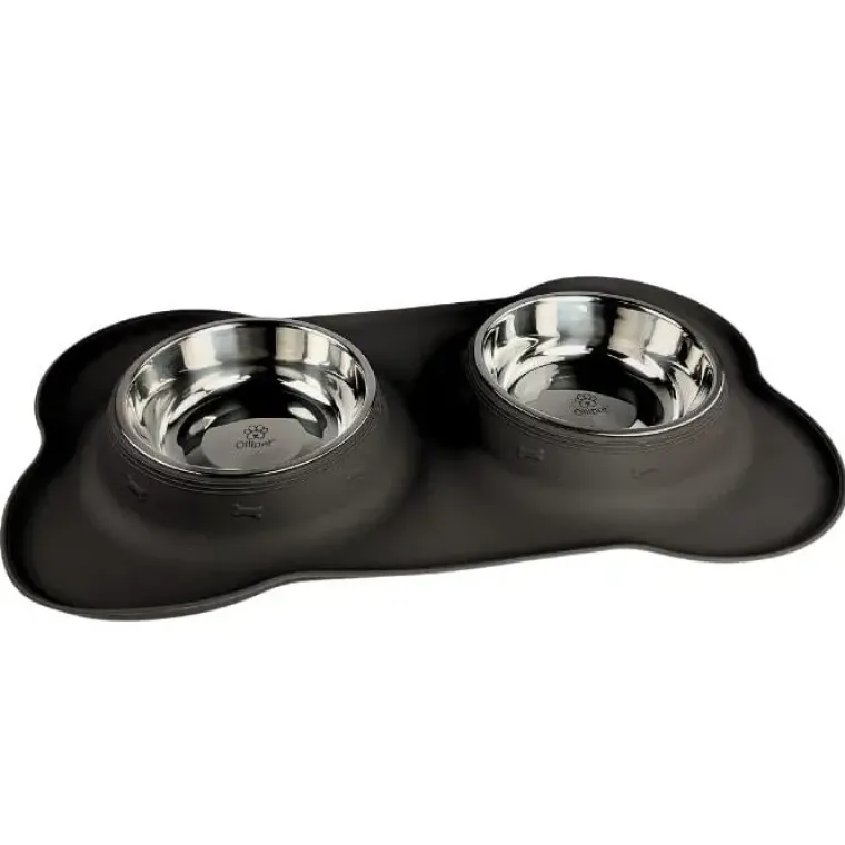 Hvalpe Accessories^Ollipet Bone Bowls Hundeskåle