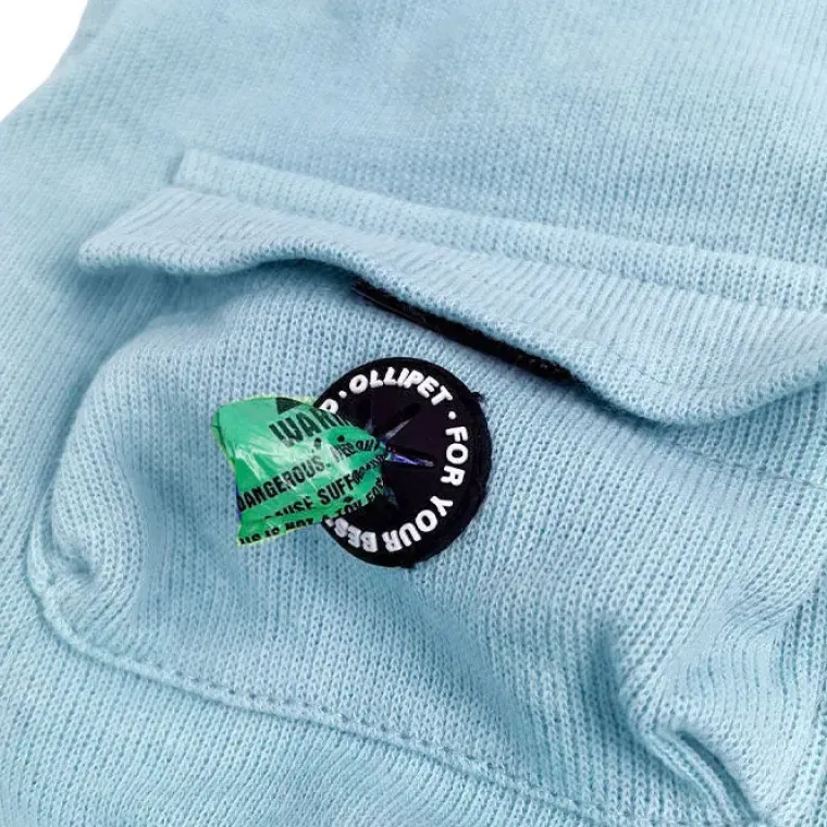 Hundetøj^Ollipet Buddy Hoodie | Lyseblå
