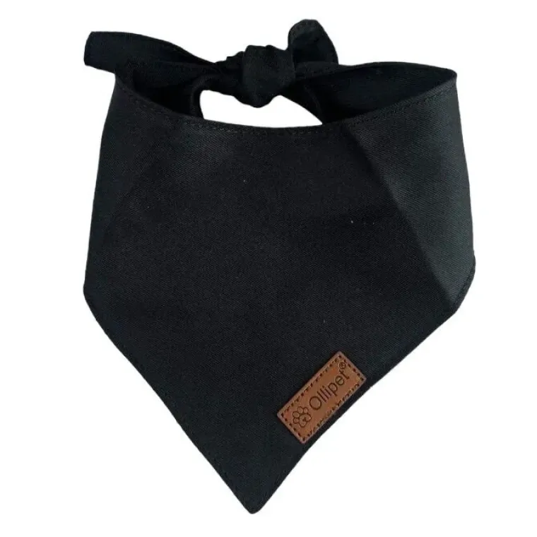 Ollipet City Lux|Hundetøj^Ollipet City Lux Bandana | Midnight Black | OUTLET