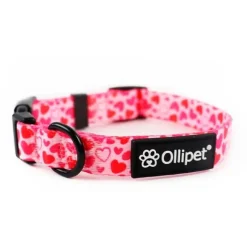Hundehalsbånd|Ollipet City Lux^Ollipet City Lux Halsbånd | Hearts Of Love