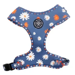 Hundeseler|Ollipet City Lux^Ollipet City Lux Hundesele | Blue Marguerites | OUTLET