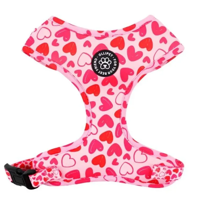 Hundeseler|Ollipet City Lux^Ollipet City Lux Hundesele | Hearts Of Love | OUTLET