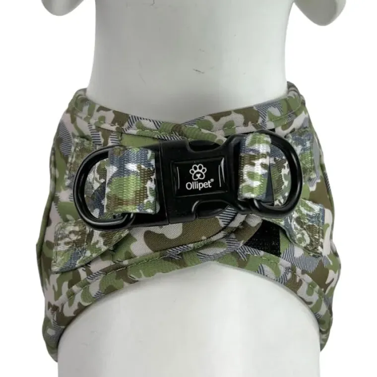 Hundeseler|Ollipet City Lux^Ollipet City Lux Step-in sele | Camouflage