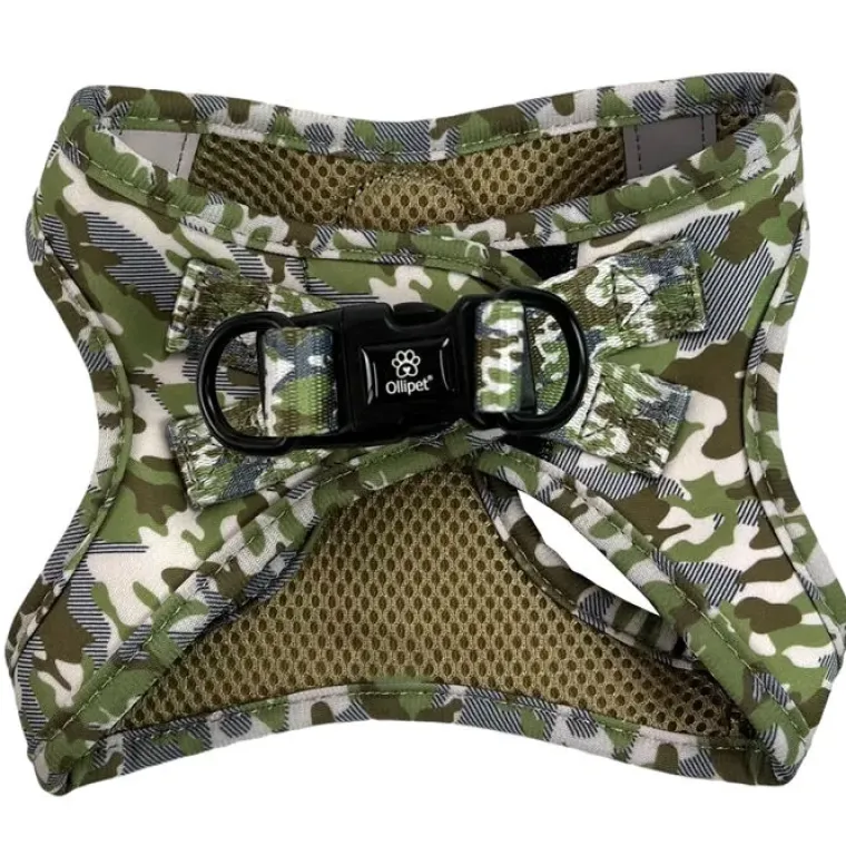 Hundeseler|Ollipet City Lux^Ollipet City Lux Step-in sele | Camouflage