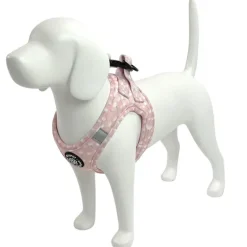 Hundeseler|Ollipet City Lux^Ollipet City Lux Step-in sele | Lyserød m. Blomster