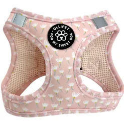 Hundeseler|Ollipet City Lux^Ollipet City Lux Step-in sele | Lyserød m. Blomster