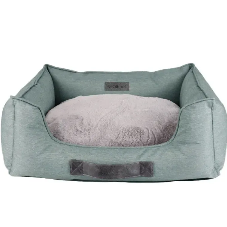 Hundesenge^Ollipet Comfort Hundeseng | Mint Grey