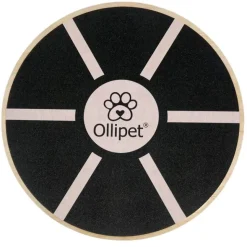 Hundetræning Og Klikker^Ollipet DogFit Wood | Rundt Balancebræt