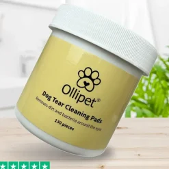 Mund-, Øre- Og Øjenpleje^Ollipet Dog tear cleaning pads