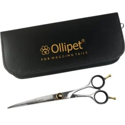 Pelsplejeredskaber^Ollipet Exclusive Buet groomingsaks7,5" | No. 771