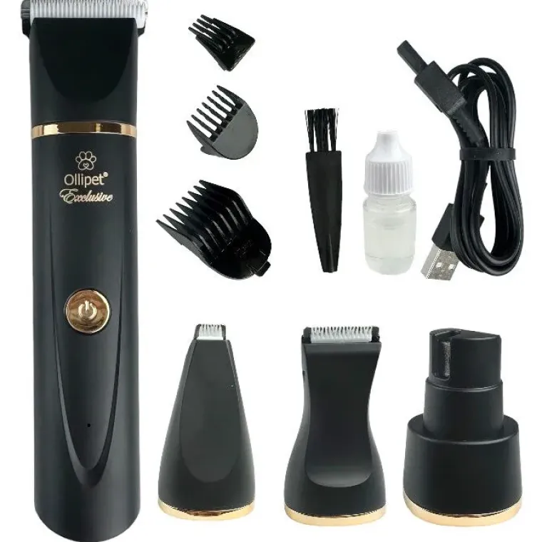 Poter Og Kløer|Udstillingsvogne Og Tilbehør^Ollipet Exclusive Potetrimmer | Black/Gold