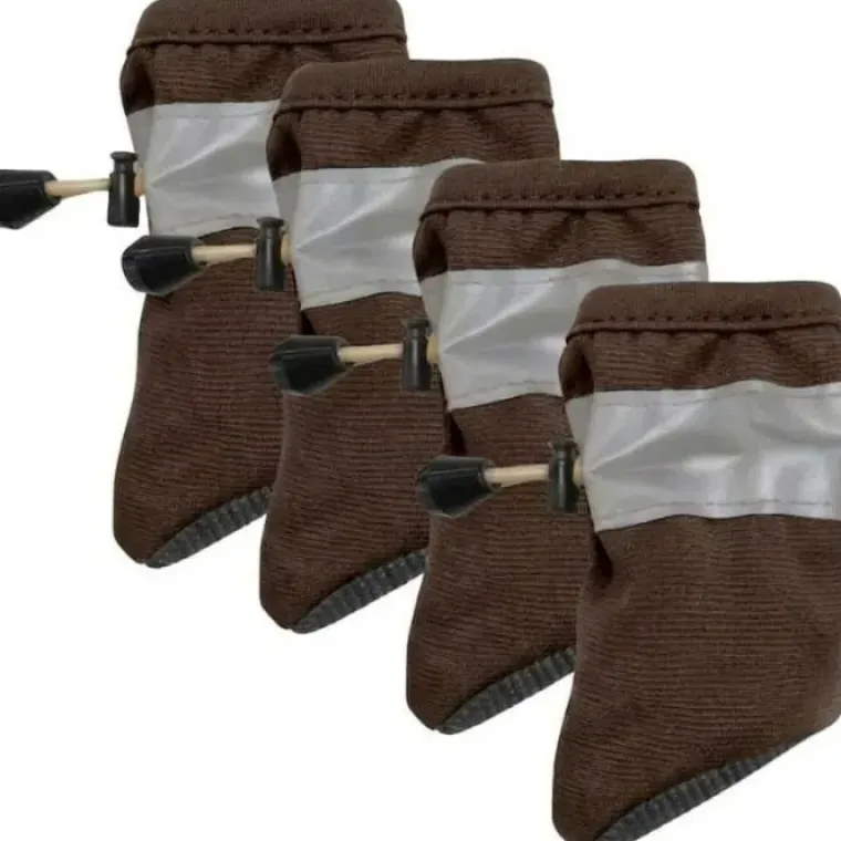 ❄️Klar Til Vintervejret|Efterårsklar^Ollipet For Wagging Tails | Refleks hundestøvler Khaki