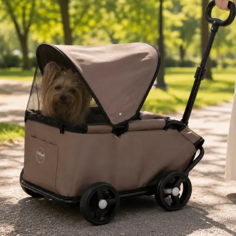 Hundeklapvogn|Udstillingsvogne Og Tilbehør^Ollipet For Wagging Tails Trækvogn | Lille