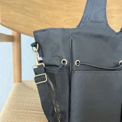 Groomingtasker|Groomingtasker^Ollipet Groomingtaske | Black/Gold
