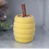 Naturligt Hundelegetøj|Aktivitetslegetøj Til Hunde^Ollipet Honey Lick Pot
