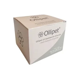 Pelsplejeredskaber|Hundeshampoo Og Hundebalsam^Ollipet 2i1 badebørste til hunde | Shampoo dispenser