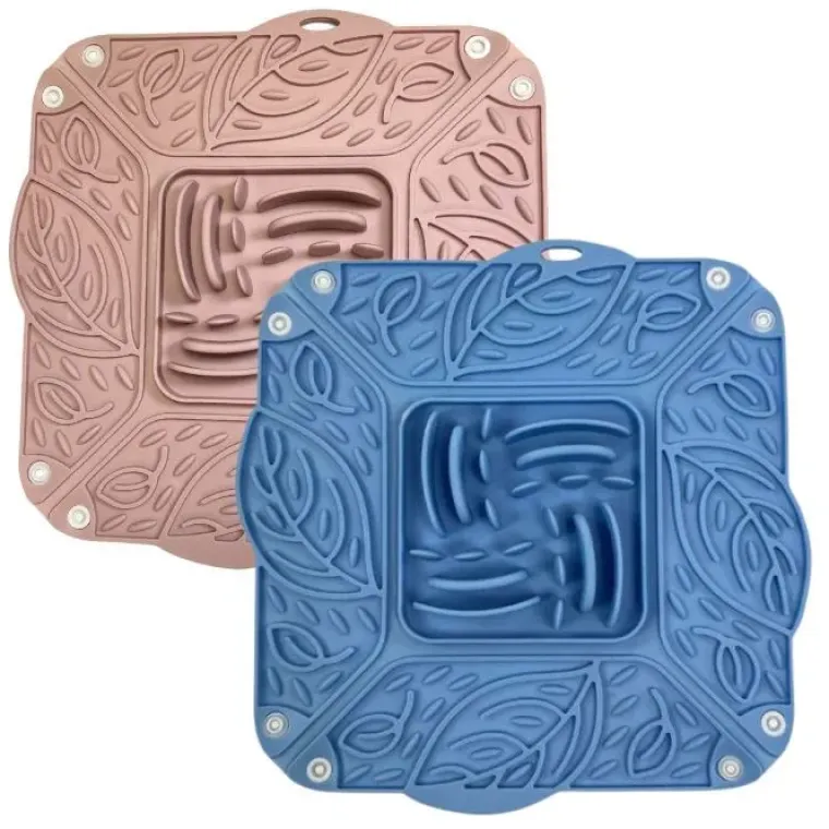 Snusemåtter/Slikkeplader^Ollipet Labyrint Slikkeplade / Skål 2i1 | 23 cm | OUTLET