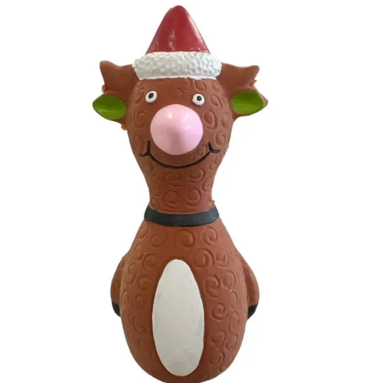 Ollipet Hundelegetøj|Julekurven^Ollipet Latex Julefigurer | 1 stk