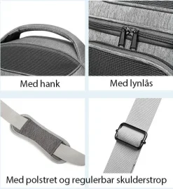 Hundetaske|Transporttasker Til Hunde^Ollipet Luksus Odysse Transporttaske