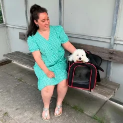 Hundetaske|Transporttasker Til Hunde^Ollipet Madrid Rejsetaske | M. udvidelse