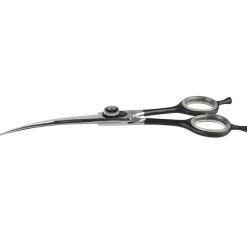 Pelsplejeredskaber^Ollipet Mat Black groomingsaks | Buet 7,5