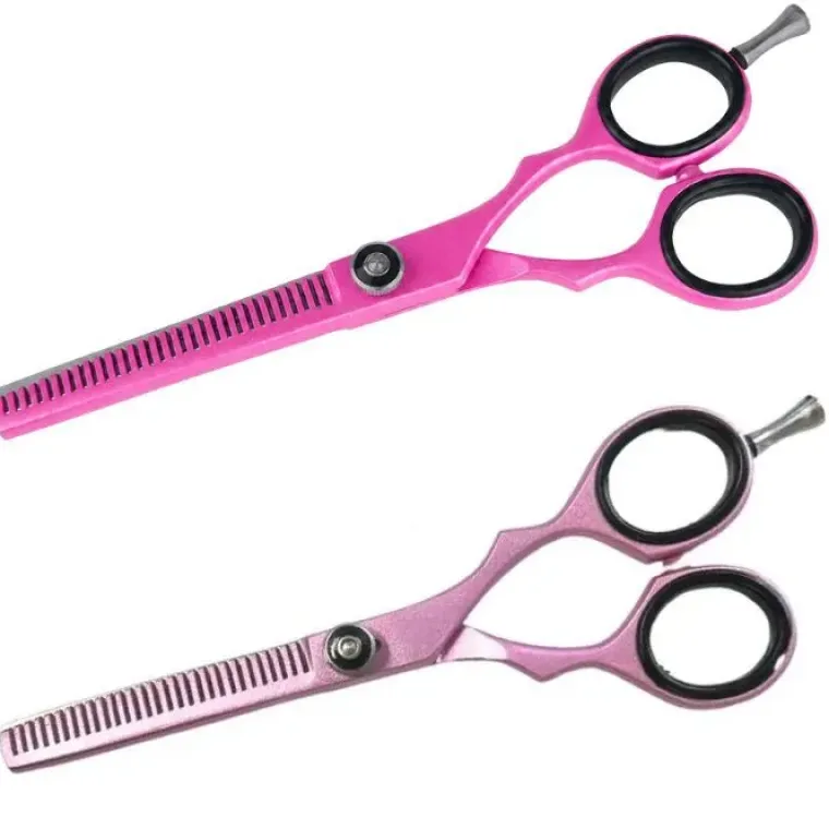Lyserøde Favoritter|Pelspleje^Ollipet Metal Pink Effilersaks | 5,5"