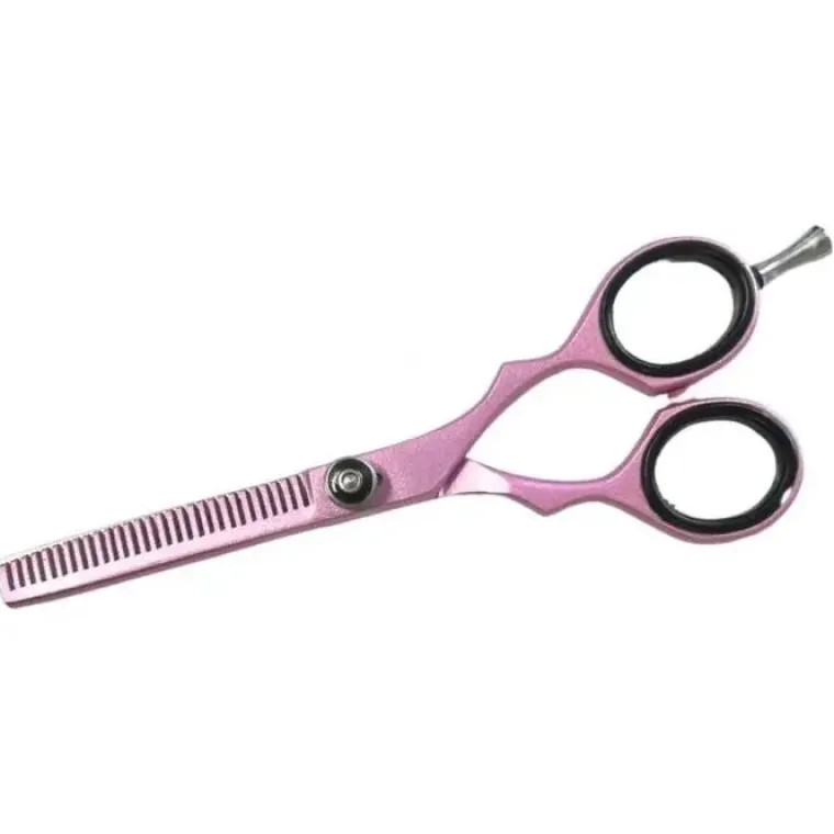 Lyserøde Favoritter|Pelspleje^Ollipet Metal Pink Effilersaks | 5,5"