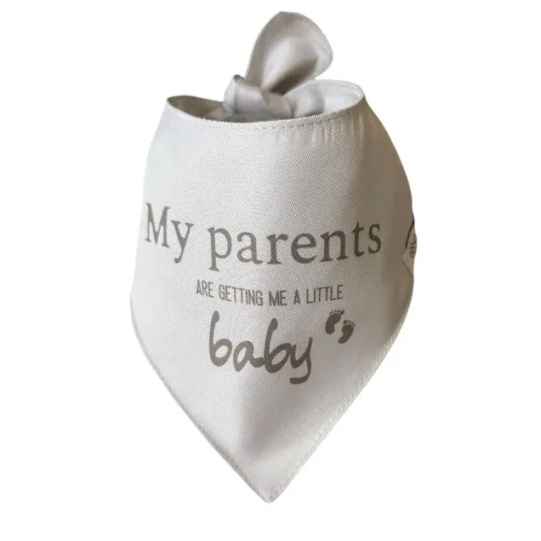 Hundetøj^Ollipet "My parents are getting me a little baby" bandana