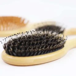 Pelsplejeredskaber^Ollipet Natural Bambusbørste | Mix Brush