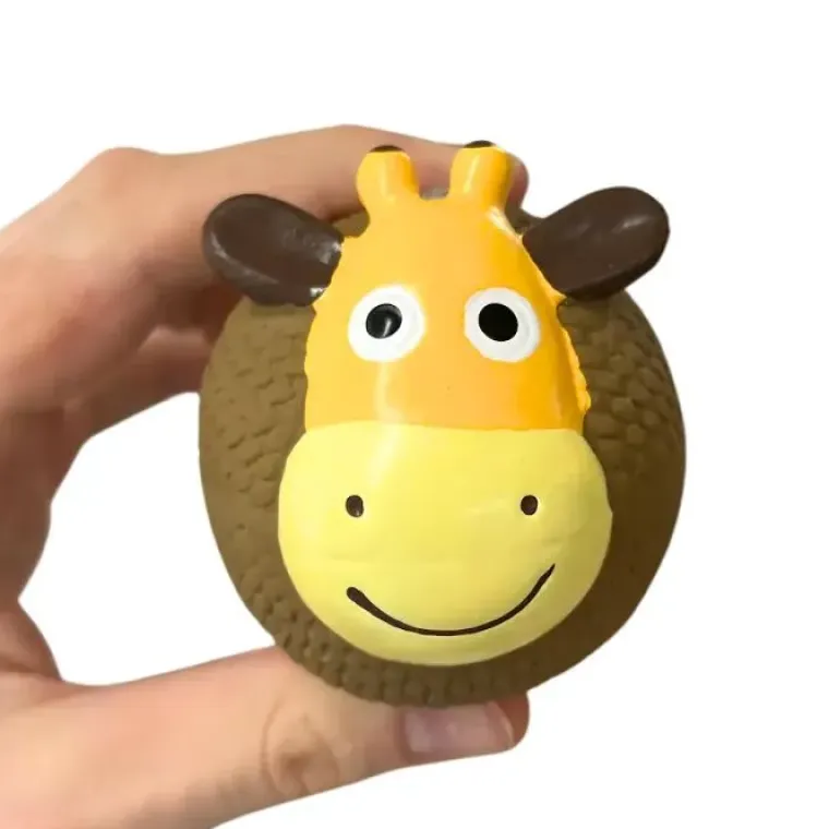 Bolde|Ollipet Hundelegetøj^Ollipet Natur LatexBold | Giraffen Gigi