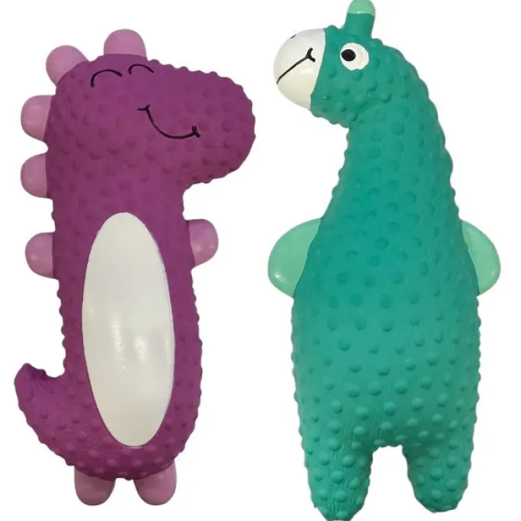 Ollipet Hundelegetøj|Hvalpelegetøj^Ollipet NaturLatex Dinovenner | 20cm