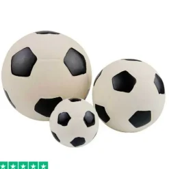 Bestsellers|Hvalpelegetøj^Ollipet Natur Latex Fodbold