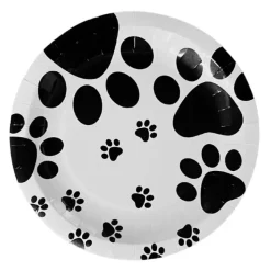 Hundefødselsdag|Artikler Til Hjemmet^Ollipet Paws Party paptallerkner |10 stk