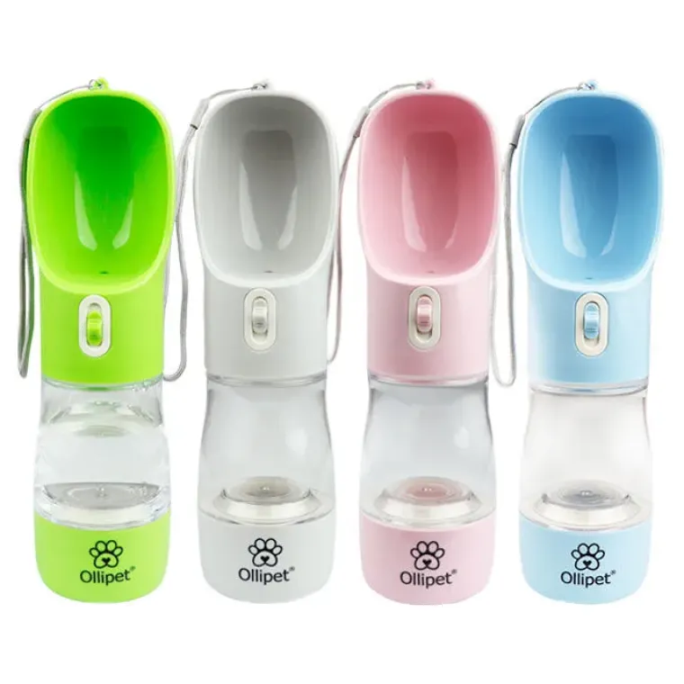 Hundeferien|Madskål Og Vandskål^Ollipet Pet Water Cup | 2i1