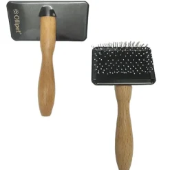 Pelsplejeredskaber^Ollipet Professional Slicker Brush | Med dupper