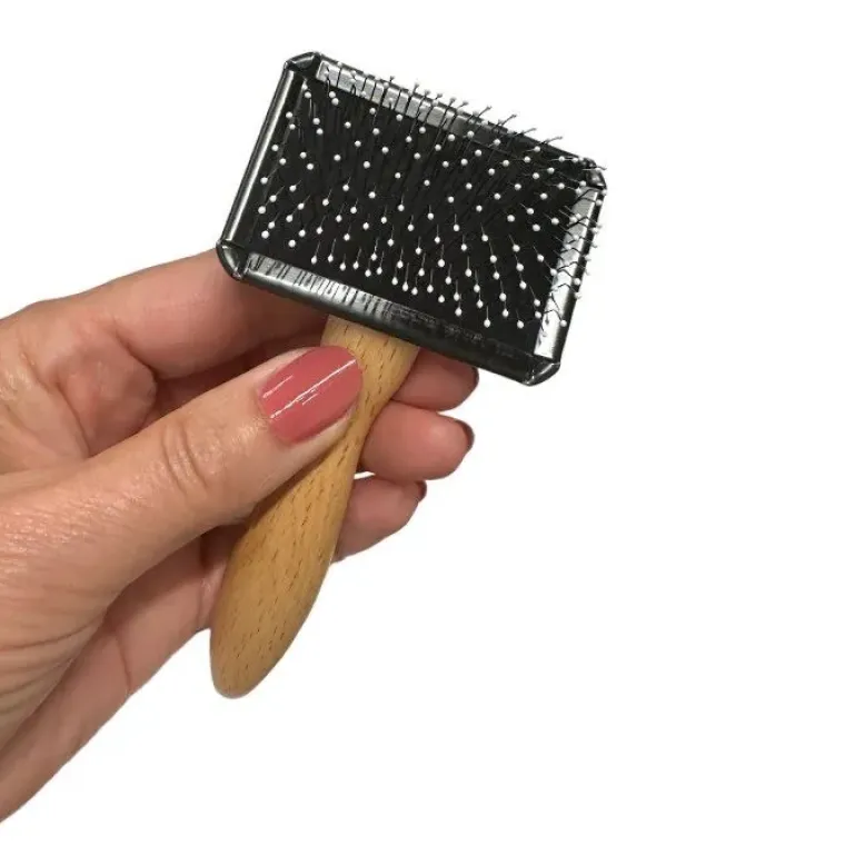 Pelsplejeredskaber^Ollipet Professional Slicker Brush | Med dupper