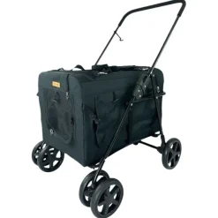 Transporttasker Til Hunde|Klapvogne Og Transport^Ollipet Rimini 2i1 Transporttaske aftagelige hjul (DC)