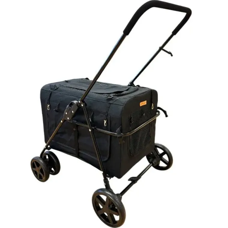 Transporttasker Til Hunde|Klapvogne Og Transport^Ollipet Rimini 2i1 Transporttaske aftagelige hjul (DC)