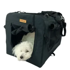 Transporttasker Til Hunde|Klapvogne Og Transport^Ollipet Rimini 2i1 Transporttaske aftagelige hjul (DC)