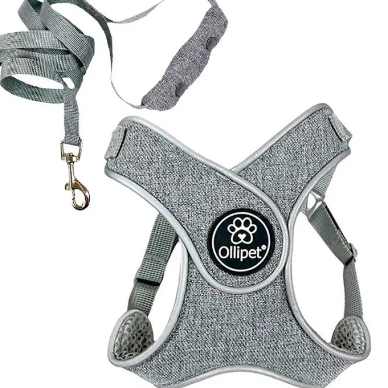 Hundeseler^Ollipet Seoul Step-in Sele + Line | OUTLET