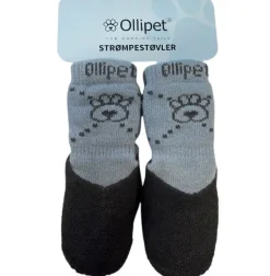 ❄️Klar Til Vintervejret|Hundesko^Ollipet skridsikre strømpestøvler | 4 stk.