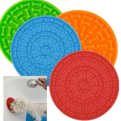 Snusemåtter/Slikkeplader|Hvalpe Accessories^Ollipet slow eat slikkemåtte | Rund