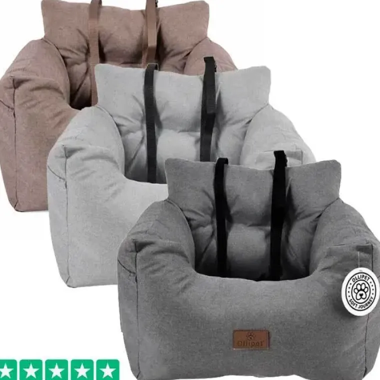 Autostol Til Hunde|Hundeferien^Ollipet Soft Journey bilsæde