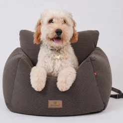 Autostol Til Hunde|Hundesenge^Ollipet Soft Journey bilsæde | Fløjl