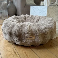 Hundesenge^Ollipet Soft Wave Luksus Donutseng | Khaki