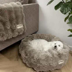 Hundesenge^Ollipet Soft Wave Luksus Tæppe | Khaki
